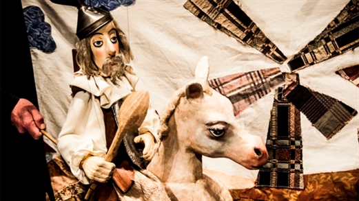 ‘Aventuras de Don Quijote’, un espectáculo de títeres para público familiar sobre el clásico cervantino 