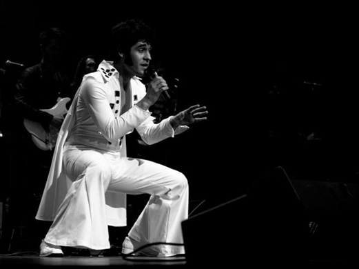  'Una noche en las Vegas', tributo a Elvis