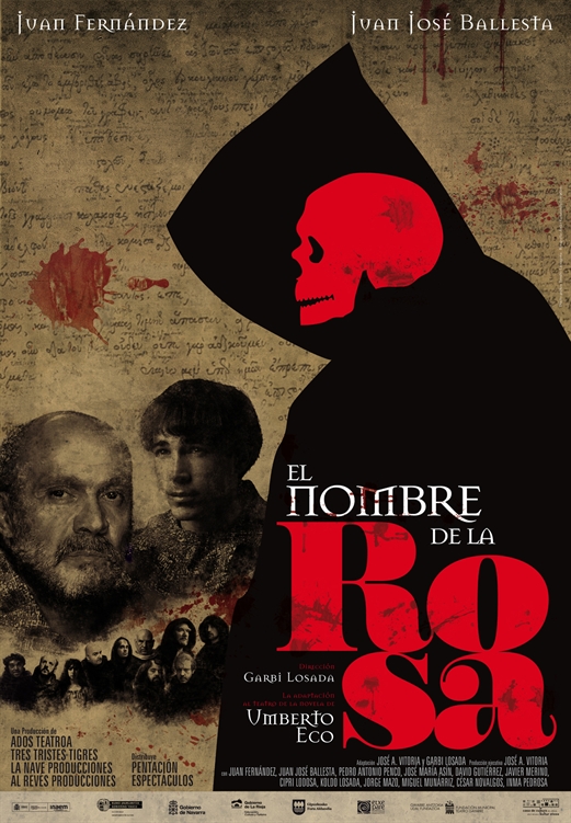 'El nombre de la rosa', la magistral novela de Umberto Eco se reinventa en forma de teatro