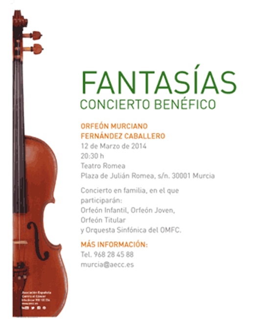 Concierto benéfico a cargo del Orfeón Fernández Caballero