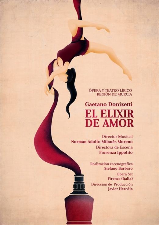 Ópera y Teatro Lírico Región de Murcia presentan ‘El elixir de amor’  