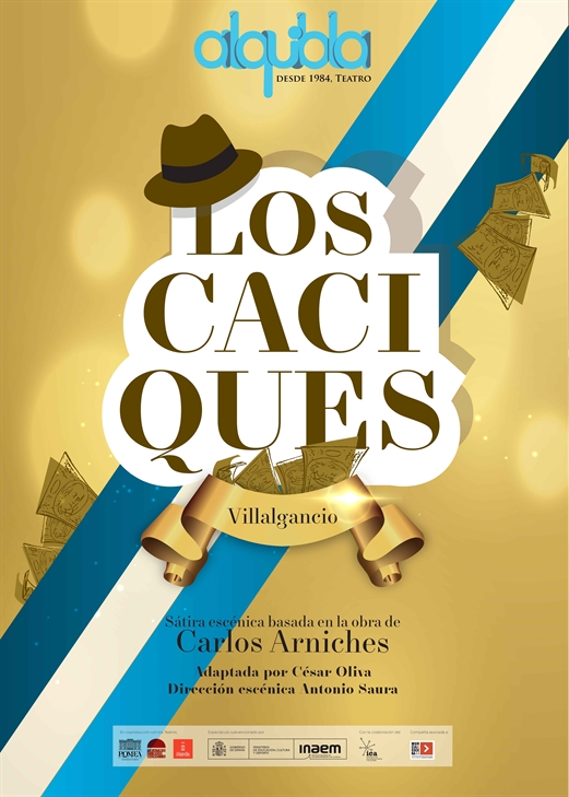 La compañía Alquibla estrena 'Los caciques', una tragicomedia grotesca sobre la corrupción en la España de antaño