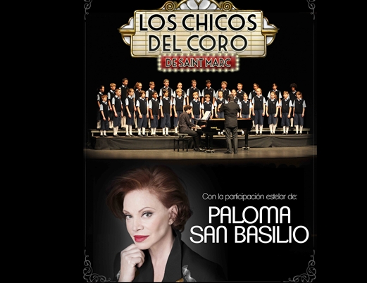 Paloma San Basilio regresa a los escenarios junto a  Los Chicos del Coro de Saint Marc