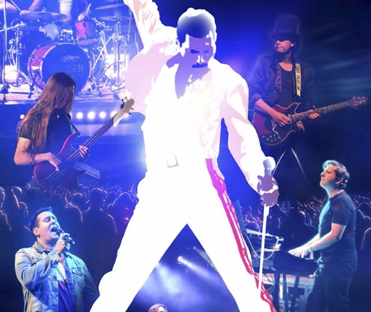 Unrisen Queen rinde tributo a Freddie Mercury 